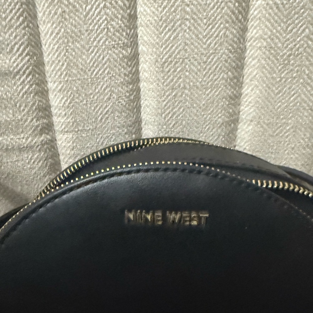 Nine West Black Round Bag